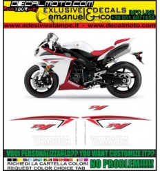 YZF R1 2009 WHITE RED USA